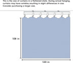 MaKefeile Room Divider Curtains Total Blackout Privacy Curtain Panel Room - Image 7