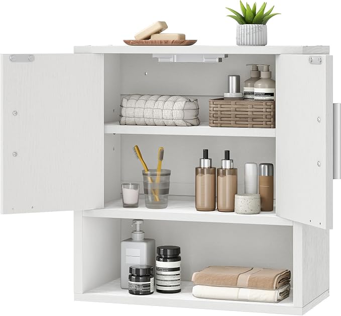 HOOBRO Bathroom Wall Cabinet, Medicine Cabinet, 15 x 7.1 x 16.1Inches, - Image 9
