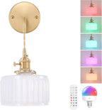 Shenmoyl Battery Operated Wall Sconce by Shenmoyl