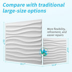Art3d 100 Pack Decorative 3D Wall Panels, 97 Sq.Feet PVC Interior Wall Décor - Image 4