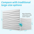 Art3d 20 Pack Decorative 3D Wall Panels, 19 Sq.Feet PVC Interior Wall Décor - Image 4