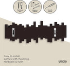 Umbra Sticks Wall-Mounted Coat Rack Rail Hook - Image 6