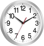 Rohioue 14 Inch Wall Clock Modern Battery Operated Silent Non Ticking Analog - Image 2