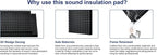 4 Pack Black Acoustic Foam Panels, High Density Soundproof Wall Panels - Image 5