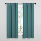NICETOWN Kitchen Curtain Panels Blackout Draperies, Thermal Insulated Solid by NICETOWN