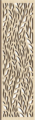 Ortonville Decorative Pierced Fretwork Wood Wall Panels, 17 3/8"W x 44 3/8"H x by EkenaMillwork