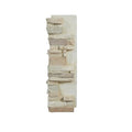 AZ Faux High-Density Polyurethane Faux Stone Interlocking Left Endcap by AZFaux