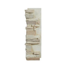 AZ Faux High-Density Polyurethane Faux Stone Interlocking Left Endcap by AZFaux