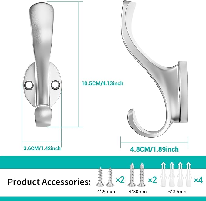 Coat Hooks Heavy Duty - Image 2