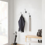 Heavy-Duty Metal Coat Hooks for Wall, Double Robe Hooks for Coat - Image 7