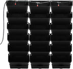 18 Pots Self-Watering Vertical Garden Planter Wall Mounted, by Fichiouy