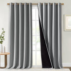 NICETOWN Total Shade Curtains and Draperies, Heavy-Duty Full Light Shading by NICETOWN
