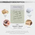 Framed Wall Art Posters Trendy Kitchen Guest Check Prints Chef Was Cute Would - Image 2