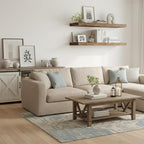 Vivelove 12" Deep Floating Shelves 47.2" Long, Wall Shelves - Image 7