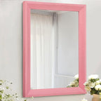 AAZZKANG Rectangle Mirror with Wood Frame Modern Farmhouse Wall Mirrors Decor by AAZZKANG