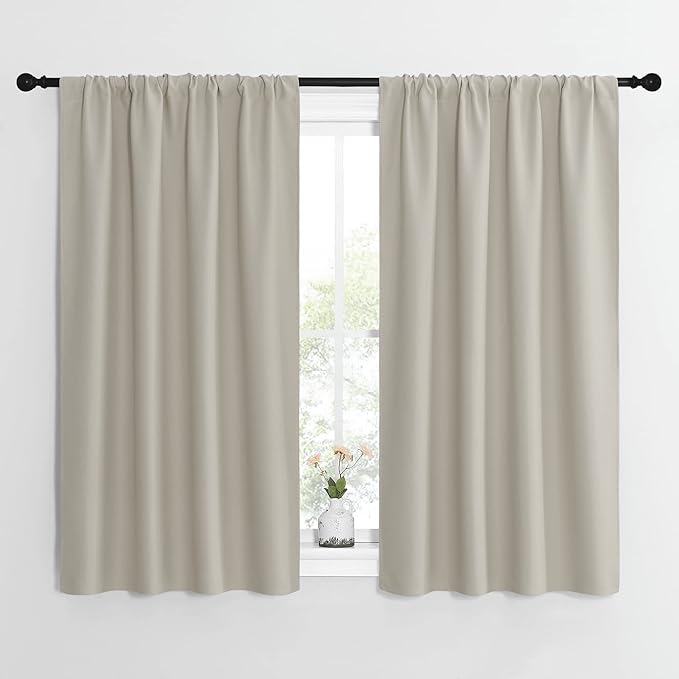 NICETOWN Blackout Curtains for Living Curtains, Room Darkening Window Curtain by NICETOWN