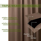 NICETOWN Wall Dividers for Rooms, Large Room Divider Curtain Screen Partition - Image 3