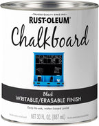 Rust-Oleum 206540 Chalkboard Brush-On Paint, 30 oz by Rust-Oleum