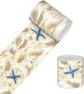 HOMETITUTE Wallpaper Border Peel and Stick Wall Border Sandy Seashell by HOMETITUTE