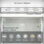 SOLFART Brushed Nickel Vanity Lights - Image 5