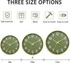 Wall Clocks Battery Operated 10 inch Modern Wall Clock, Silent Non Ticking Wall - Image 4