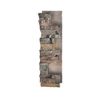 AZ Faux High-Density Polyurethane Faux Stone Interlocking Left Endcap by AZFaux