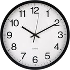 Wall Clock Non-Ticking Silent Quartz Movement Decor Clock Modern Simple Style by BAKBRAND