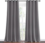 NICETOWN Bedroom Blackout Curtains Panels, 1 Pair, 55 inches by 108 Inch - Image 2