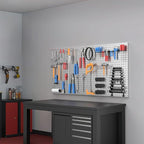 Ultrawall 4 Pcs Metal Pegboard Wall Panels, Peg Boards - Image 5