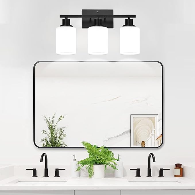 MOKATNG 3-Light Bathroom Light Fixtures, Vanity Light - Image 5