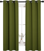 NICETOWN Kitchen Curtain Panels Blackout Draperies, Thermal Insulated Solid - Image 4