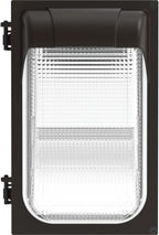 Lithonia Lighting 7.5" Mini LED Wall Pack Outdoor Light Fixture, Building Wall - Image 6