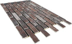 EverStone Aged Brick Faux Brick Panel, 46 7/8"W x 27"H x 1 1/4"D, Moon Rock - Image 6