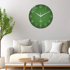 XNM Green Wall Clock for Living Room 16 Inches or Larger Modern Glass Wall - Image 6