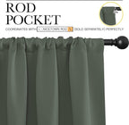 NICETOWN 2 Panels Blackout Curtains, Rod Pocket Thermal Insulated Drapess - Image 2