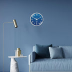 XNM Navy Blue Decorative Wall Clock - Image 4