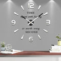 VANGOLD Large 3D Wall Clock DIY Wall Decoration Clock by Vangold