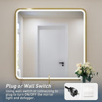 36X36 Inch LED Bathroom Mirrors, Bathroom Vanity Mirror - Image 6