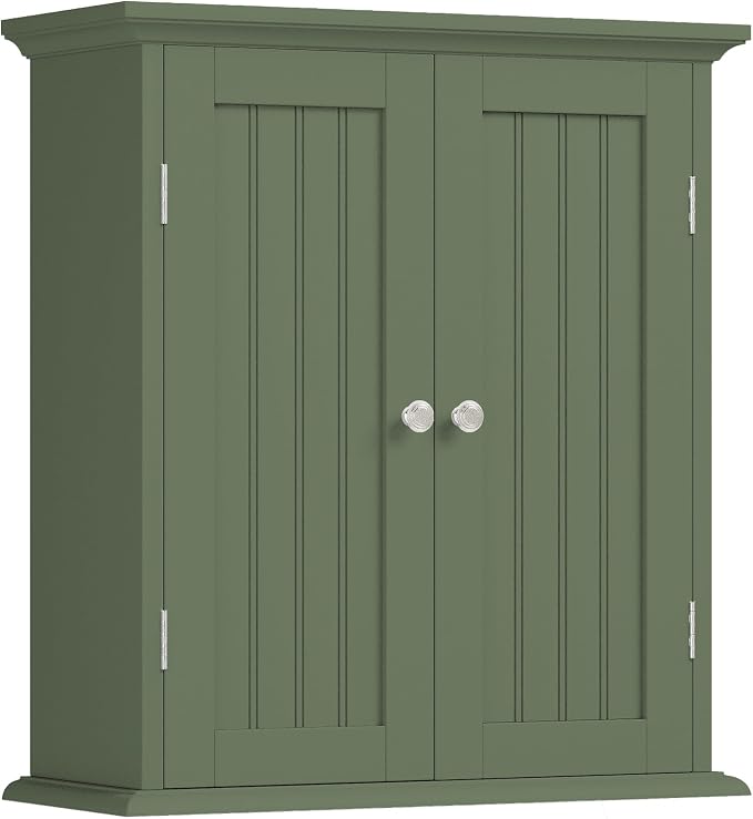 ChooChoo Bathroom Wall Cabinet, Over The Toilet Space Saver Storage Cabinet by ChooChoo