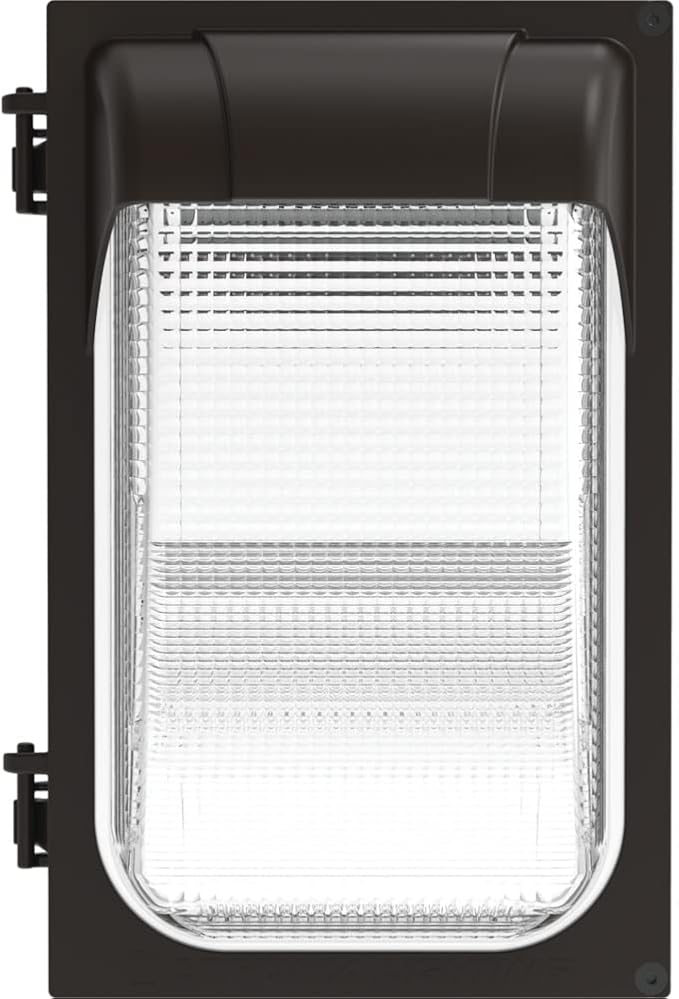 Lithonia Lighting 7.5" Mini LED Wall Pack Outdoor Light Fixture, Building Wall - Image 7