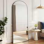 Rowjut Floor Mirror Arched Mirror Full Length 56"X20" Full Length Mirror can be - Image 2