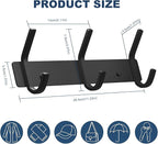VAEHOLD Coat Hooks Wall Hook for Hanging Clothes Robes Towels Hats Heavy Duty - Image 3