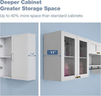 70.8"L Wall Mounted Laundry Room Cabinet Set - Image 7