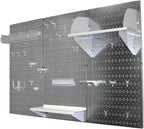 Wall Control Pegboard Organizer 4 ft. Metal Pegboard Standard Tool Storage Kit - Image 3