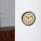 Wall Clock, 9 Inch Silent Wall Clocks Battery Operated, Decorative Clocks - Image 7
