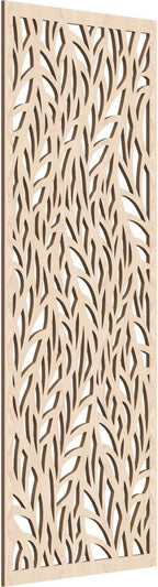 Ortonville Decorative Pierced Fretwork Wood Wall Panels, 17 3/8"W x 44 3/8"H x by EkenaMillwork