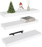 Vervida® White Floating Shelves by Vervida