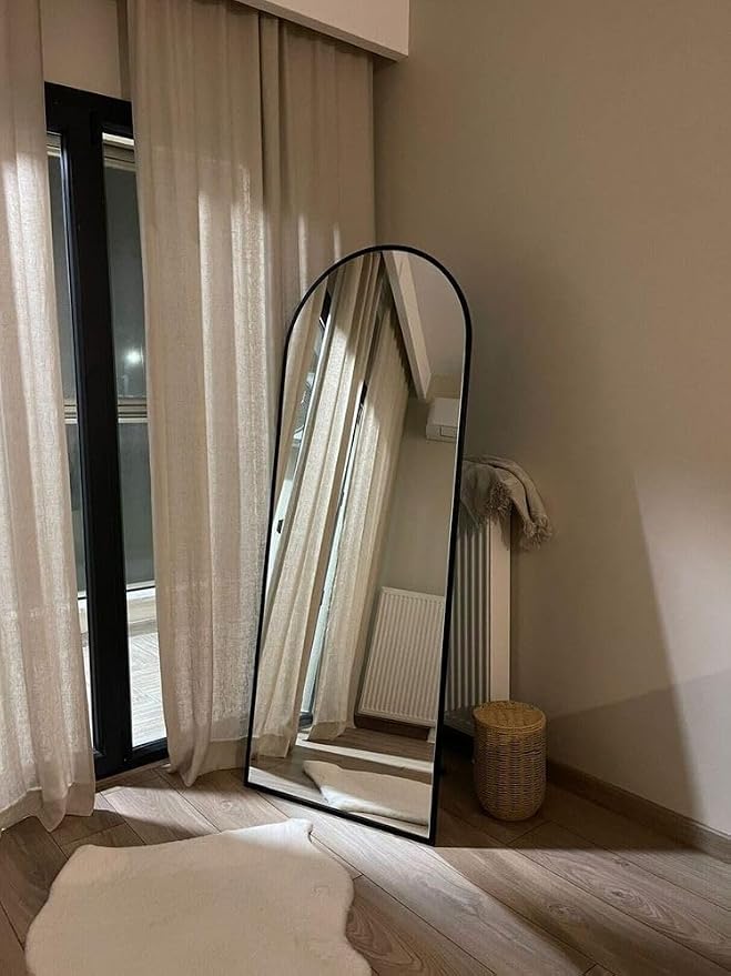 Floor Mirror, Arched Mirrors Full Length, Freestanding Mirrors, Arch Floor - Image 6