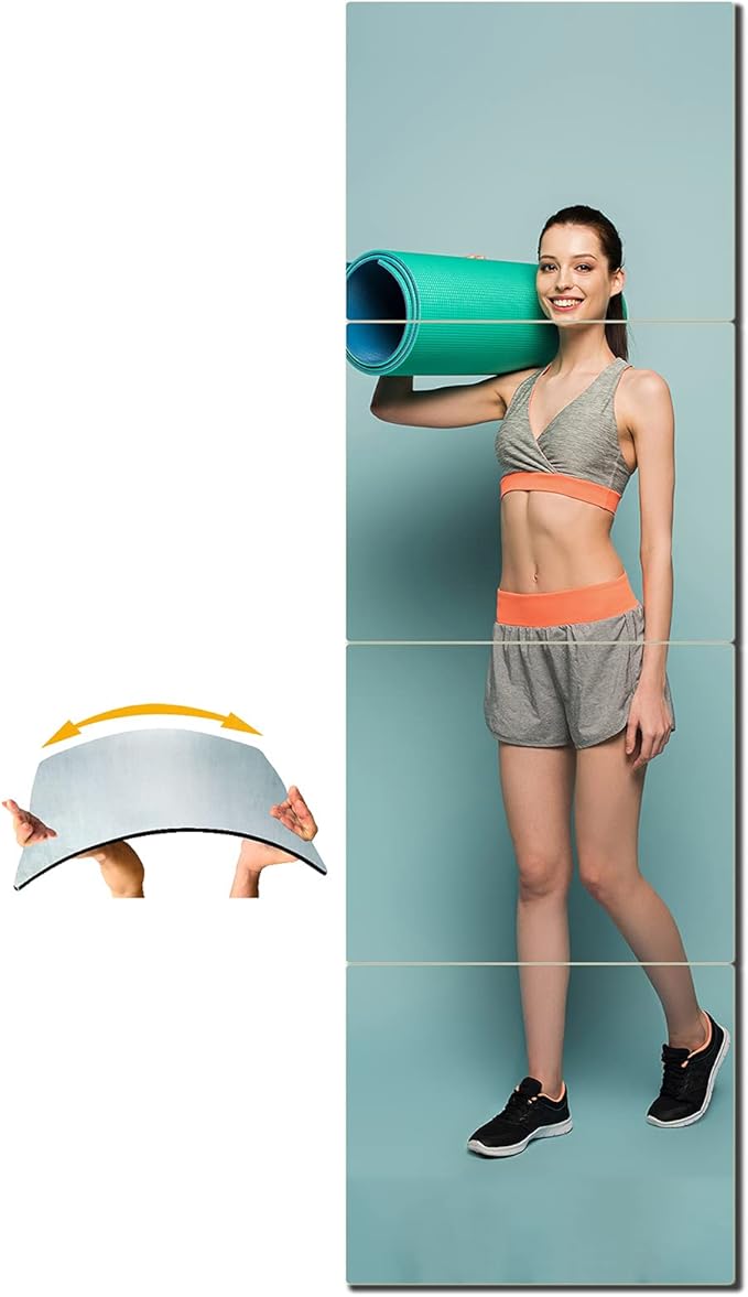 Shatterproof Wall Mirror Full Length by UNBREAKABL+MIRO