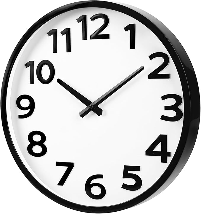 Keepcross 16 Inch Large Wall Clock by Keepcross